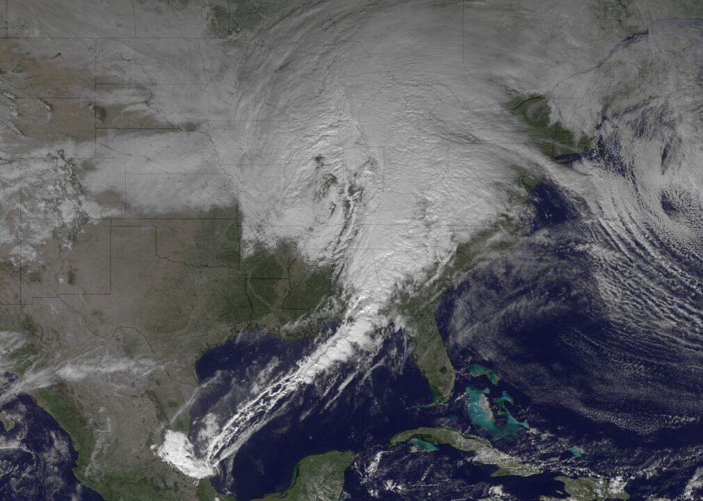 2012: A blizzard in the South